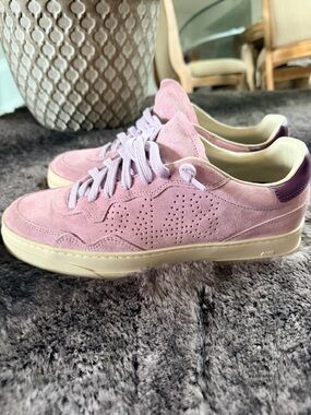 P448 purple Suede Sneakers